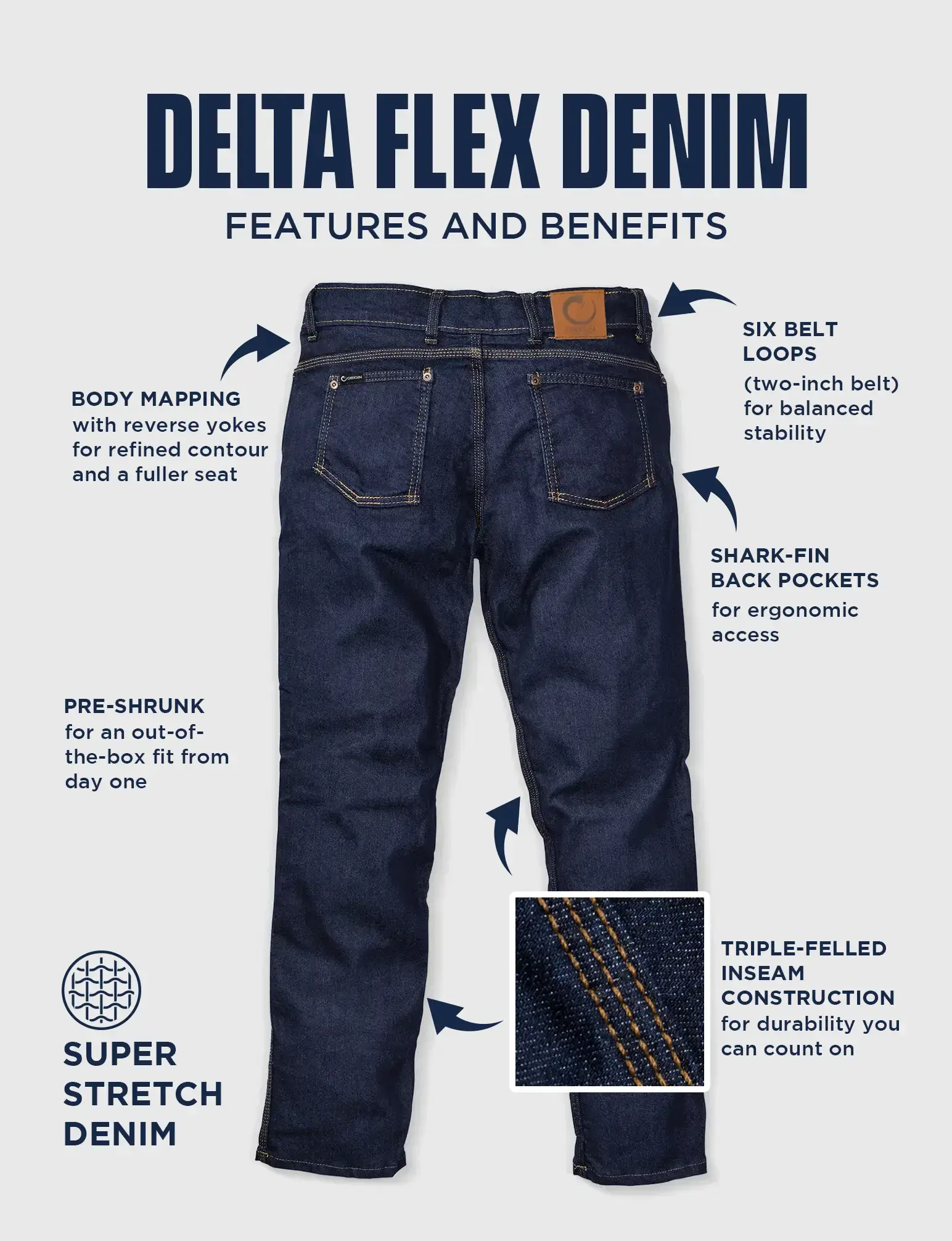 DELTA FLEX JEANS - RELAXED - Image 5