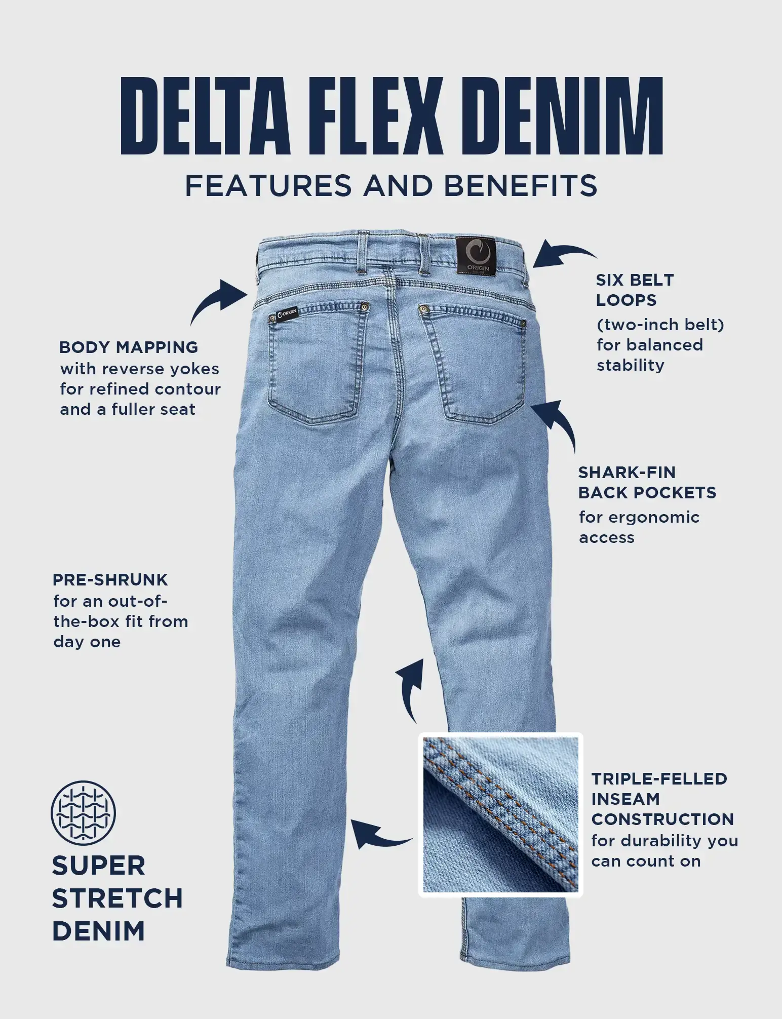 DELTA FLEX JEANS - RELAXED - Image 7