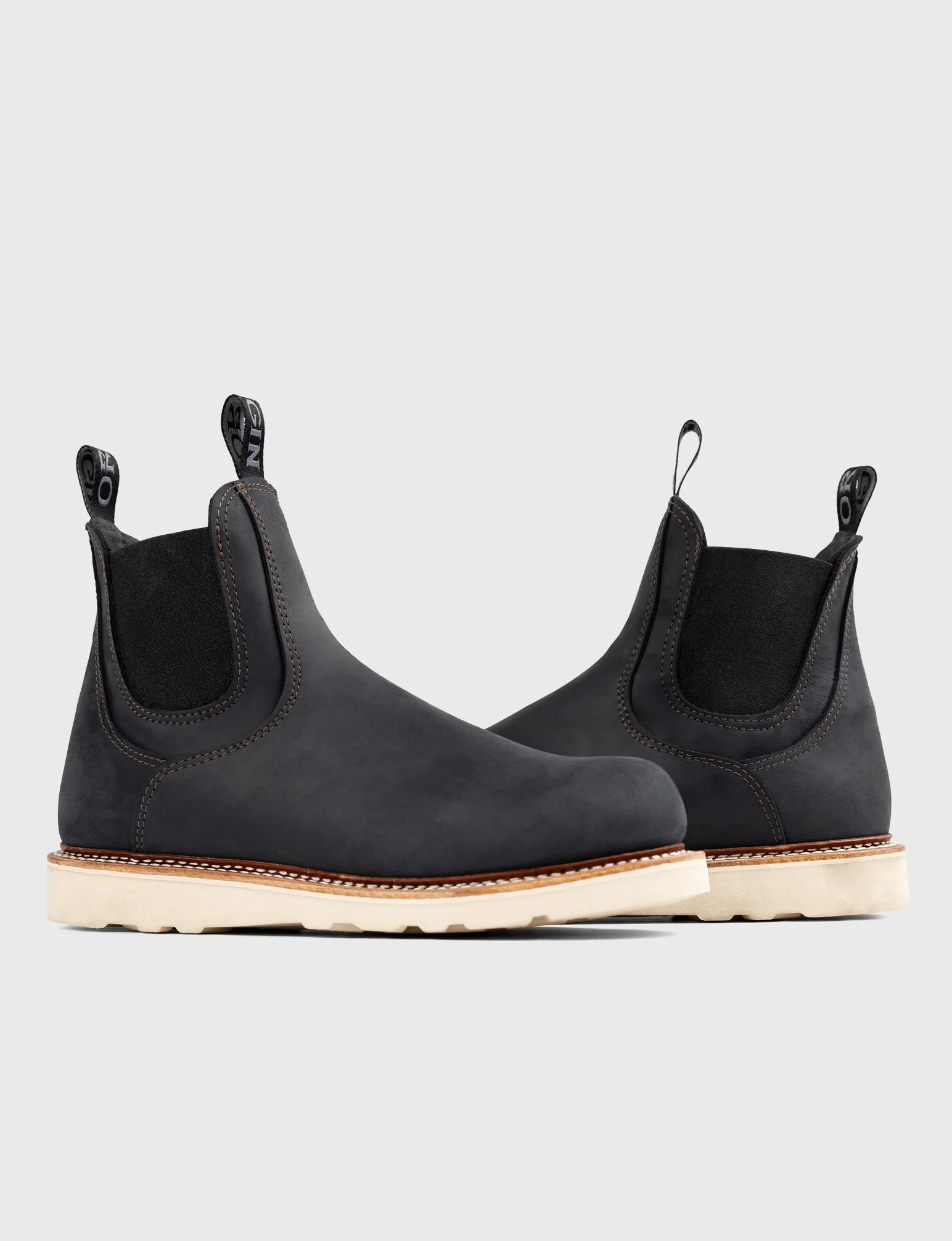 IRONSIDE CHELSEA BOOT NATURAL WEDGE SOLE - Image 5