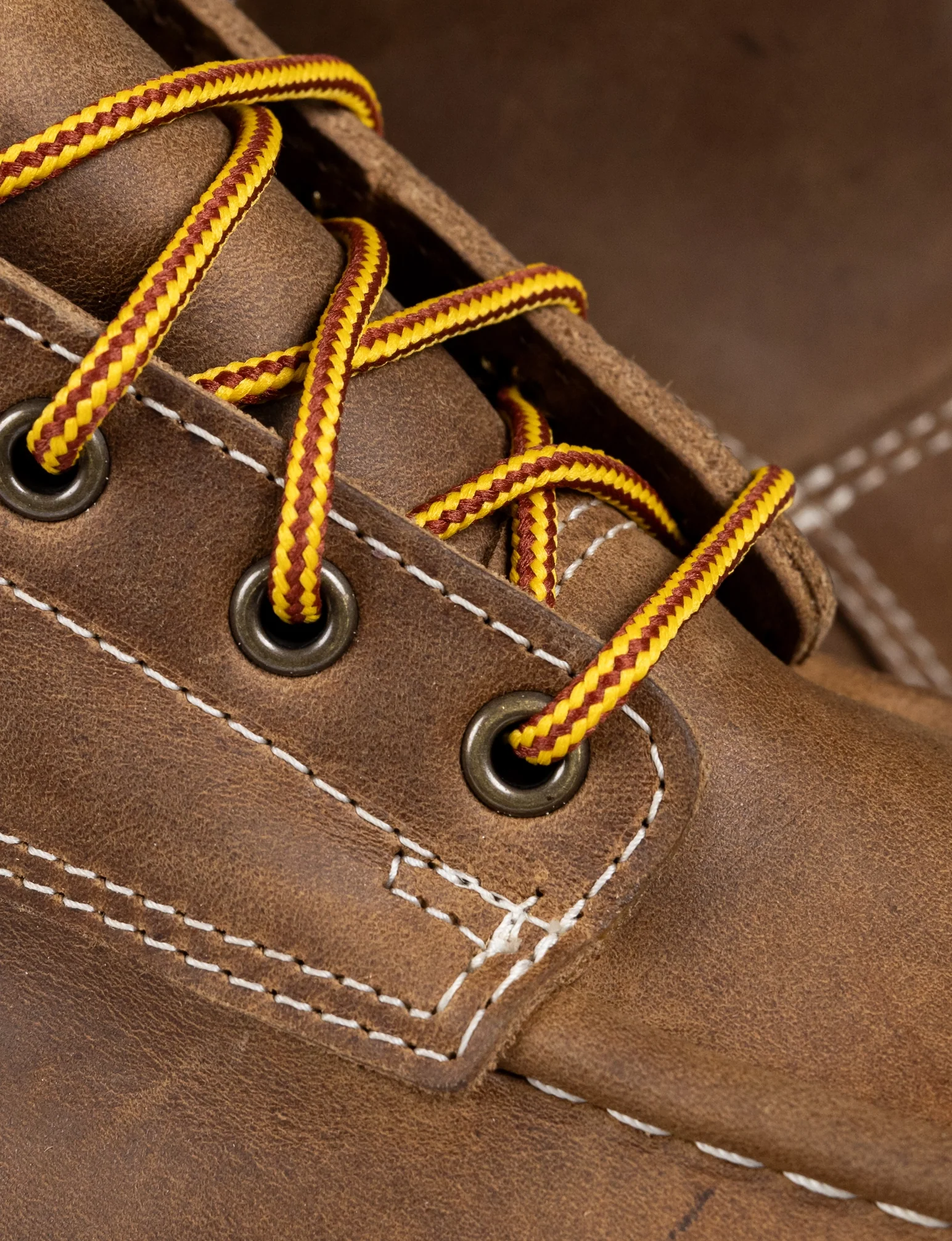 MAINE MOC STEEL TOE BOOT 6" - NATURAL WEDGE SOLE - Image 15