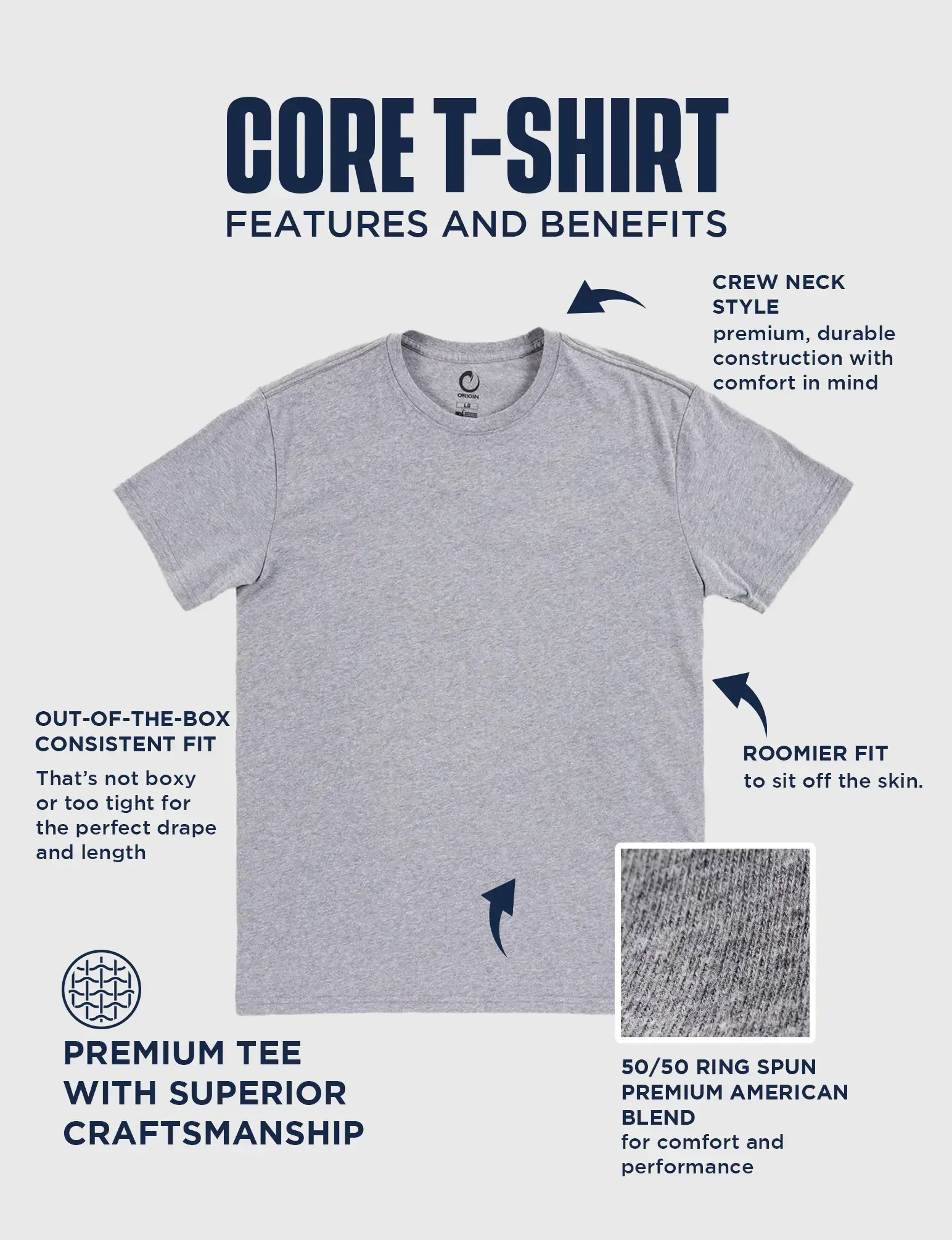 ORIGIN® CORE T-SHIRT - Image 61