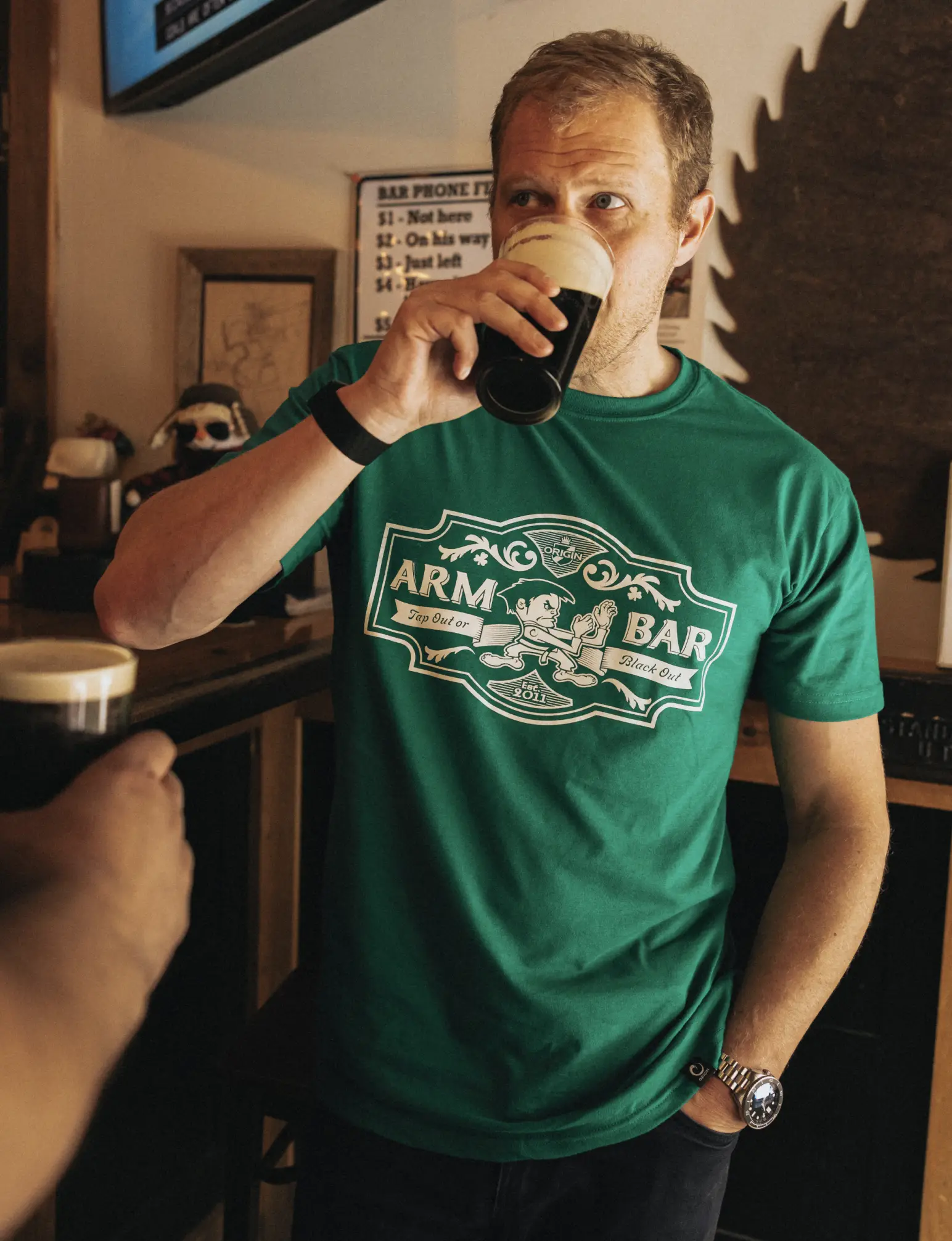 ORIGIN® CORE GRAPHIC T-SHIRT - ARM BAR - Image 5