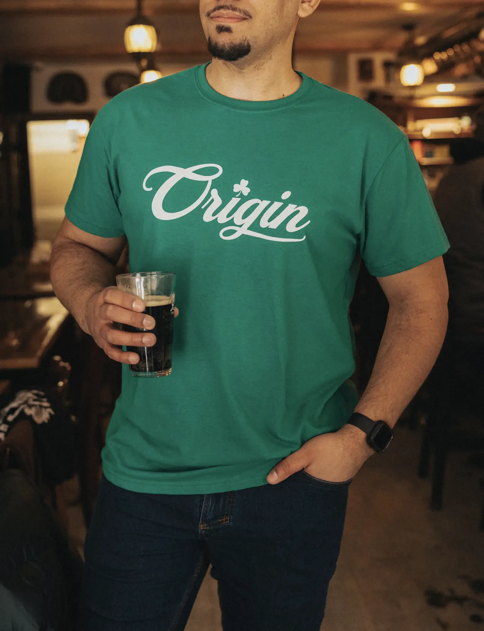 ORIGIN® CORE T-SHIRT - SHAMROCK GRAPHIC - Image 3