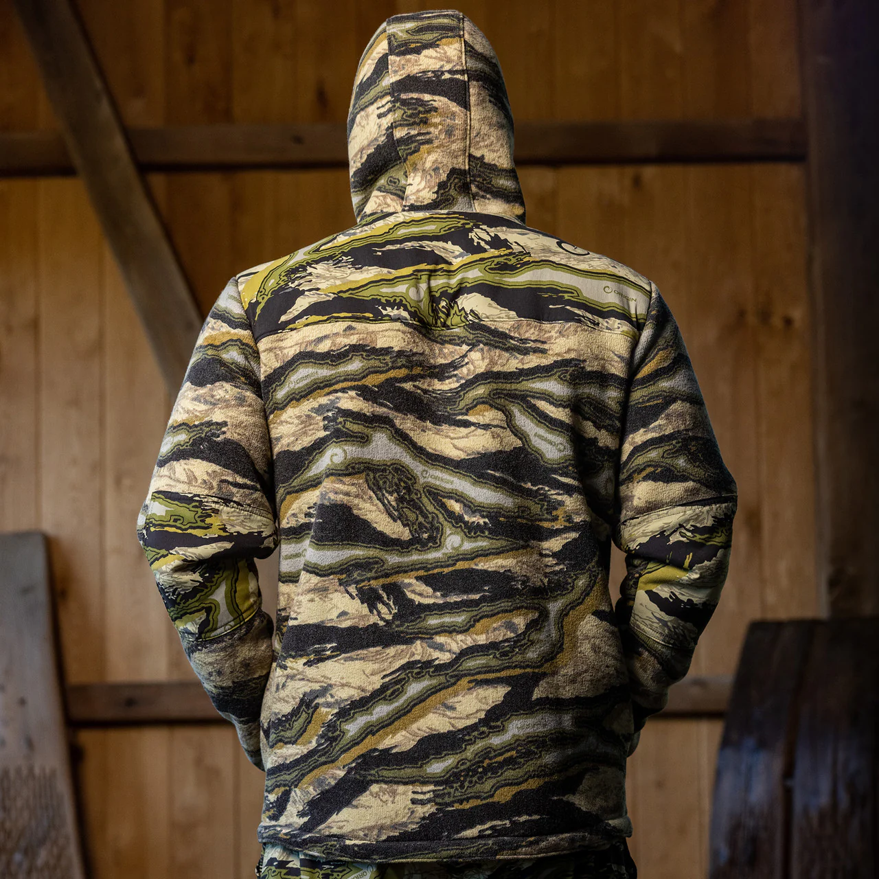 ORIGIN STEALTH WOOL® HOODED JACKET - ORIGIN RAPTOR® CAMO - Image 7