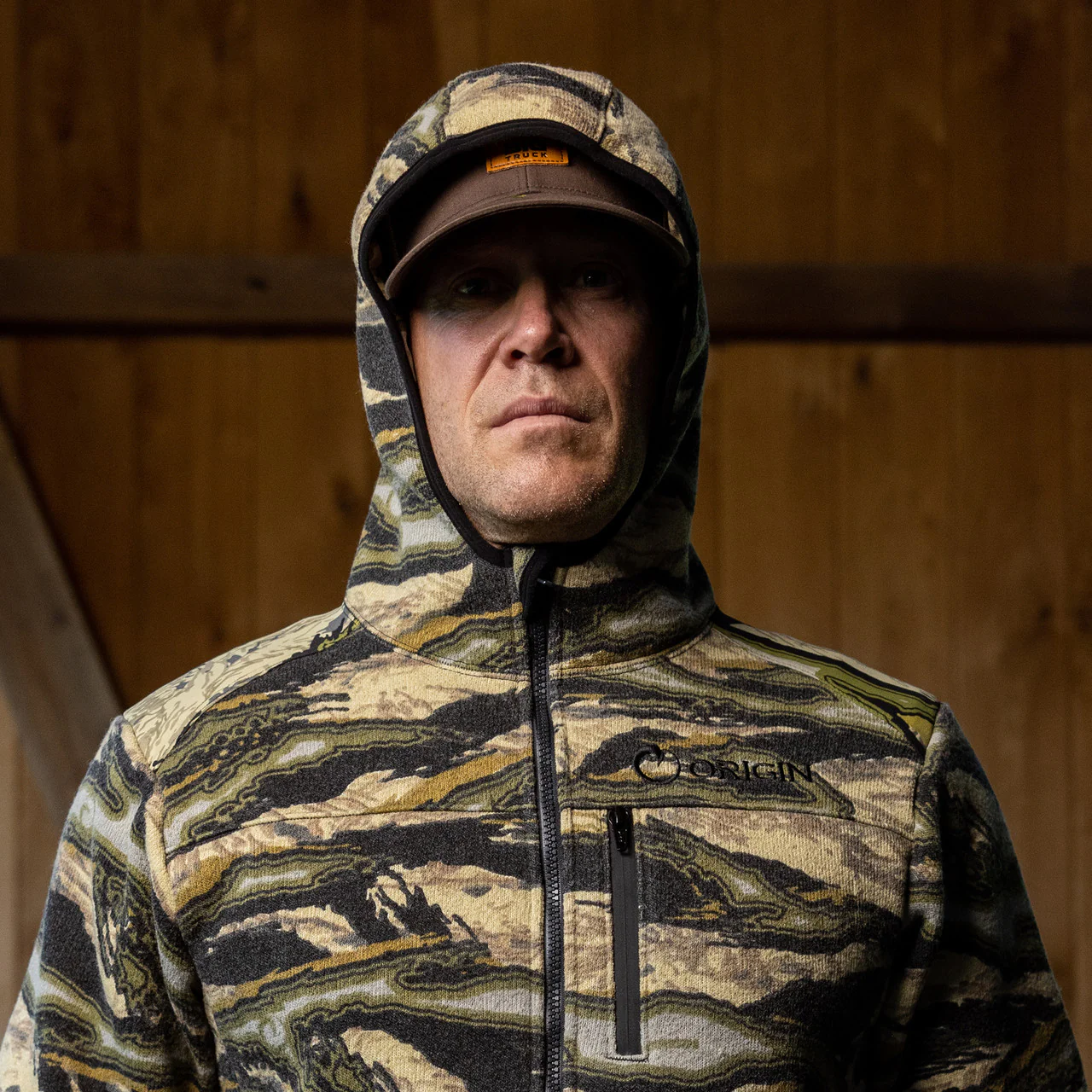 ORIGIN STEALTH WOOL® HOODED JACKET - ORIGIN RAPTOR® CAMO - Image 8