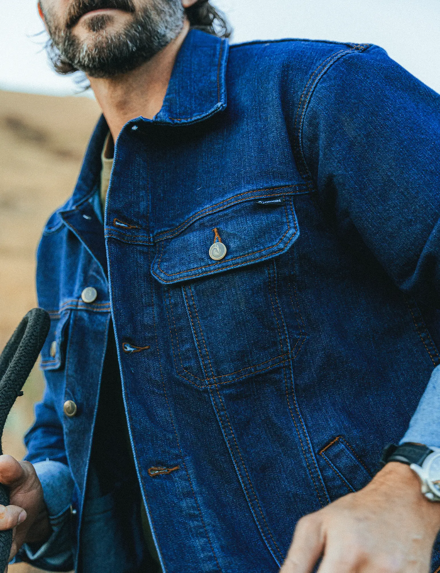 THE MAVERICK DENIM JACKET - Image 4