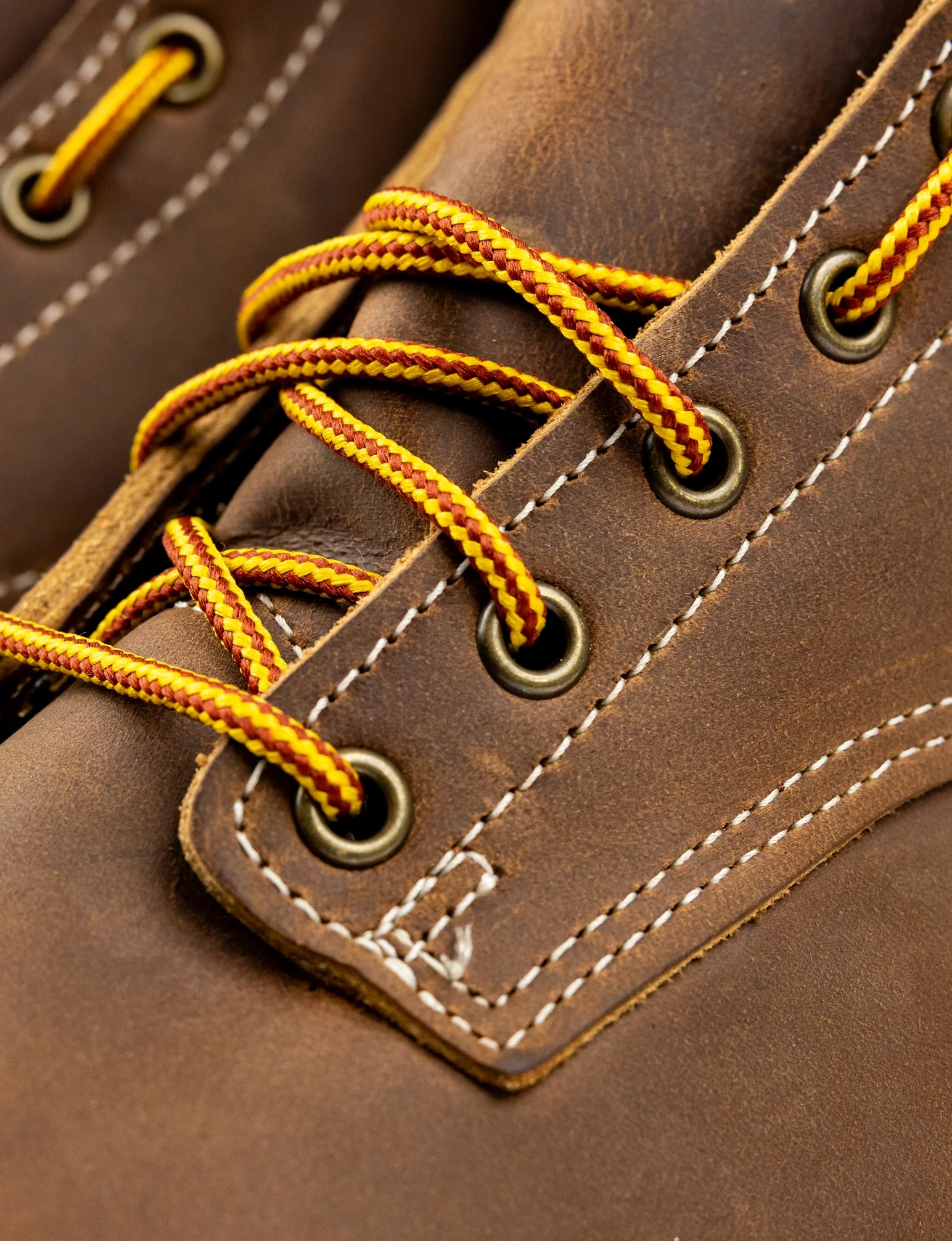 THE WILTON 6" GOODYEAR WELTED BOOT - NATURAL WEDGE SOLE - Image 4