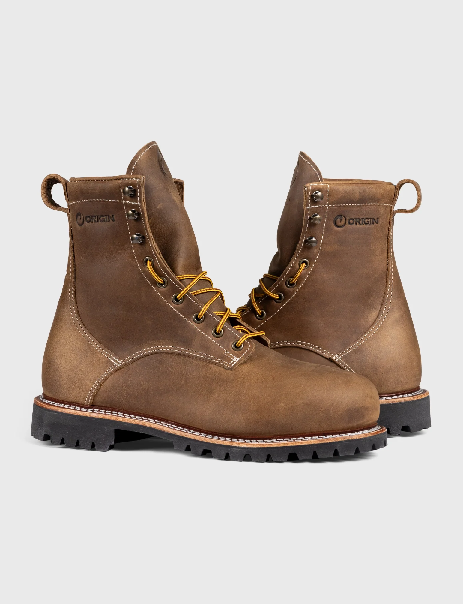 THE WILTON 8" STEEL TOE WORK BOOT - BIG LUG - Image 3